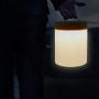 Table Lamp Touch Night Light - Portable Sensor Remote Control Bedside Lamps with Quick Rechargeable USB Dimmable Warm White Light 13 Colors RGB Table Lamp for Bedroom Living Room Office (Silver)