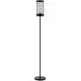 WINGBO 62 inches Rustic Wire Cage Metal Floor Lamp Brushed in Black Finish, Lantern Floor Lamp for Living Room, Bedroom, Office WINGBO 62 inches Rustic Wire Cage Metal Floor Lamp Brushed in Black Finish, Lantern Floor Lamp for Living Room, Bedroom, Office
