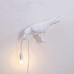 Nordic Creative Animal Table Lamp - Modern Resin Bird Mini Night Light Living Room Bedroom Study Decorative Lamp