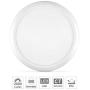 Youtob Dimmable Flush Mount LED Ceiling Light with Adjustable 3 Colors, 24W 2000LM Bright White Round LED Light Fixture for Kitchens Bathrooms Bedrooms Closets Stairwells Hallways