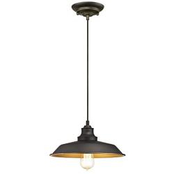 Westinghouse Lighting 6344700 Pendant, One Light, Oil Rubbed Bronze/Bronze