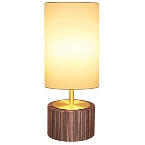 DEEPLITE Touch Control Table Lamp Bedside 3 Way Dimmable Desk Lamp Touch Sensitive Modern Accent Nightstand Lamp Ambient Night Light for Bedroom, Living Room, Office, 6 W LED Bulb Included