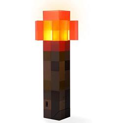 Minecraft Toys Redstone Torch 12.6 Inch LED Lamp | USB Rechargeable for Nightlight, Costume Cosplay, Roleplay