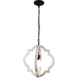 Chandeliers Light fixtures, RC 1-Wood Light,White, Farmhouse,Retro of Antique,Rustic,Apply to Dining Room,Restaurant,Hall,Bedroom,Island,Kitchen,Ceiling,Pendant Light,Industrial,Foyer,Lighting Lamp.