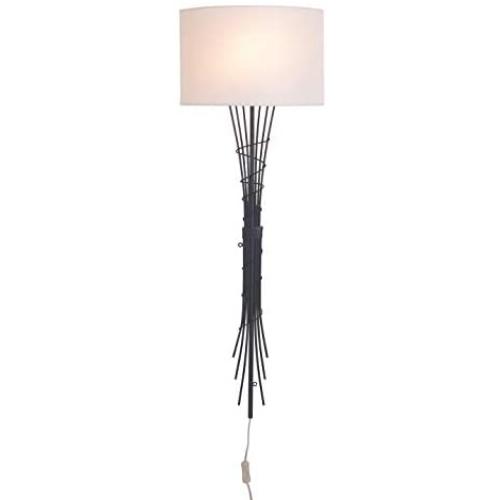 Kenroy Home Kenroy 32023BRZ Transitional One Light Wallchiere from Redding Collection in Bronze/Dark Finish