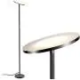 LED Floor Lamps for Living Room, Tall Torchiere Floor Lamps, Stepless Dimmable Modern Pole Reading Standing Lamp with Remote & Touch Control for Offices Bedroom (Black) LED Floor Lamps for Living Room, Tall Torchiere Floor Lamps, Stepless Dimmable Modern Pole Reading Standing Lamp with Remote & Touch Control for Offices Bedroom (Black)