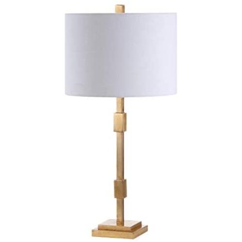 JONATHAN Y JYL3037A Windsor 29'' Metal LED Lamp Contemporary,Transitional for Bedroom, Living Room, Office, College Dorm, Coffee Table, Bookcase, Gold Leaf