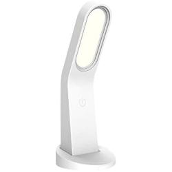 Sunsbell Bedside Reading Light, White Eye Protection 3 Levels Brightness Magnetic Bedside Light USB Recharge Reading Light for Office and Dorm Room Reading