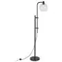 Henn&Hart FL0117 Modern Industrial Height-Adjustable Floor Lamp for Living Room, Bedroom, Office, Black Henn&Hart FL0117 Modern Industrial Height-Adjustable Floor Lamp for Living Room, Bedroom, Office, Black