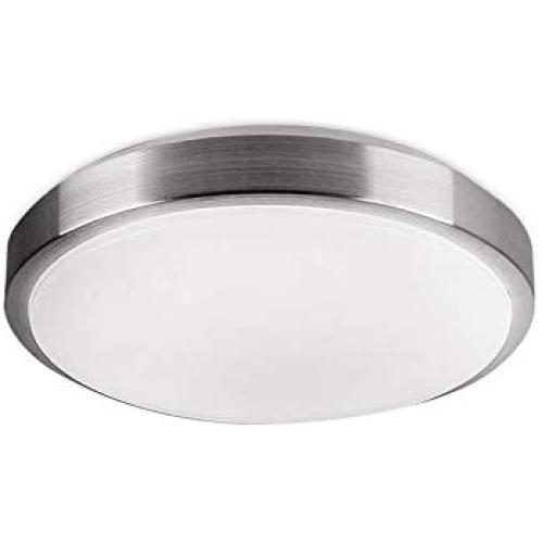 AFSEMOS Flush Mount Ceiling Light 18W- 8 inches Modern LED Ceiling Light Fixture - Ideal for Kitchen Bathroom Closet Bedroom Laundry Room Lighting-Cool White (6000K) - 110 V