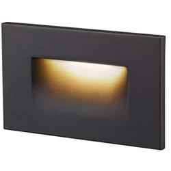 Cloudy Bay 12V AC/DC LED Step Light,3000K Warm White, Oil Rubbed Bronze