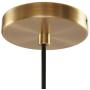 Hampton Hill Auburn Gold Modern Chandeliers Pendant Hanging Lamp Ceiling, Dining Room Lighting Fixtures, 8''x8''