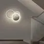 IKK Modern Ceiling Light, Flush Mount LED Lighting Fixture 4000K Natural Light, 3 White Rings Acrylic Shade, Modern Ceiling Lamp 60 Watts for Kids Rooms, Hotel Rooms, Dining Rooms, Living Room, Foyer IKK Modern Ceiling Light, Flush Mount LED Lighting Fixture 4000K Natural Light, 3 White Rings Acrylic Shade, Modern Ceiling Lamp 60 Watts for Kids Rooms, Hotel Rooms, Dining Rooms, Living Room, Foyer