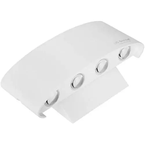 US Sense 180 Degrees Rotation Modern LED Wall Light 8 W LED Wall Sconce Up Down Wall Lamp Aluminium Wall Lights for Living Room, Bedroom, Hallway, Staircase and Corridor with 8 LEDs