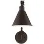 Wray Modern Industrial Up Down Swing Arm Wall Lights Set of 2 Lamps Dark Bronze Sconce for Bedroom Reading - 360 Lighting