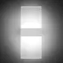 Modern Wall Sconce 12W, Set of 2 LED Wall Lamp Cool White, Acrylic Material Hardwired Wall Mounted Wall Lights