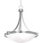 Possini Euro Deco Nickel 20'' Wide Pendant Light Possini Euro Deco Nickel 20'' Wide Pendant Light
