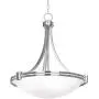 Possini Euro Deco Nickel 20'' Wide Pendant Light