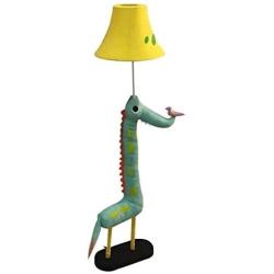 Lighting Fabric Animal Floor Lamp Creative Living Room Bedroom Childrens Room Bedside Lamp Remote Control Dimming Table Lamp Home Lighting