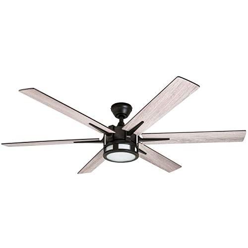 Honeywell 51036 Kaliza Modern Ceiling Fan with Remote Control, 56'', Espresso
