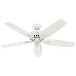 Hunter Fan Company 53322 52'' Newsome Ceiling Fan, Fresh White