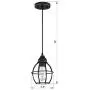 LIT-PaTH Pendant Lighting Fixture for Kitchen and Dining Room, Hanging Ceiling Lighting Fixture, E26 Medium Base, Metal Construction with Oil Rubbed Bronze Finish, Bulb not Included, 2-Pack