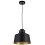 WINGBO Black Industrial 1 Bulb Pendant Light Farmhouse Metal Hanging Barn Pendant Lighting with Lid Shade, Adjustable Length Hanging Dining Light Fixture for Kitchen, Bar, Entryway, Dining Room