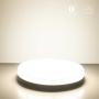 Olafus LED Ceiling Light IP54 Waterproof, 1600LM Round Bathroom Light, 4000K Daylight 18W(120W Equivalent) Mount Flush Ceiling Lamp 9 Inch for Kitchen, Bedroom, Livingroom, Hallway, Non Dimmable