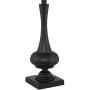 Ross Modern Mid-Century Modern Lamps Set of 2 with USB Charging Port Bronze Faux Leather Drum Shade for Living Room Bedroom Bedside Nightstand Office Family - Franklin Iron Works
