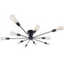 YHYSTL Modern Pendant Lighting Industrial Chandelier Light Fixtures 10 Light Black Semi Flush Mount Ceiling Light Vintage Style Ceiling Lamp for Kitchen Room Bedroom Dining Room Foyer YHYSTL Modern Pendant Lighting Industrial Chandelier Light Fixtures 10 Light Black Semi Flush Mount Ceiling Light Vintage Style Ceiling Lamp for Kitchen Room Bedroom Dining Room Foyer