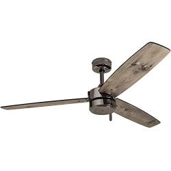 Prominence Home 51024 Indoor/Outdoor Journal Ceiling Fan, 52'', Gun Metal