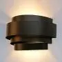 LightInTheBox Modern Contemporary Wall Sconces 1 Light Wall Light Metal Shade E26/E27 Bulb Base 60W Painting Finish 110-120V Black Color