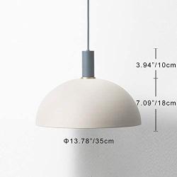 ANYE H-Type Track Light Pendants 3.2ft Cord Macaron Color Matching Cafe Lights Loft Style Simple Metal Ceiling Lamp for Dining Room Cafe Restaurant Bulbs Not Included