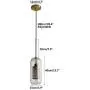 Modo Lighting Modern Pendant Light Cylinder Glass Shade Hanging Lights for Dining Room (Cylinder-5.9'')