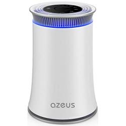 AZEUS High CADR Air Purifier for Large Rooms to 376ft², Fast Purification Air Purifier for Home, True HEPA Filter Air Cleaner, Effective for Pollen, Smoke, Dust, Pet Dander and Asthma, Quiet with Night Light.