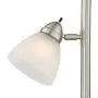 Ellery Modern Torchiere Floor Lamp 3-Light Brushed Steel Frosted White Glass Shades for Living Room Reading Bedroom Office - 360 Lighting Ellery Modern Torchiere Floor Lamp 3-Light Brushed Steel Frosted White Glass Shades for Living Room Reading Bedroom Office - 360 Lighting