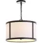 JONATHAN Y JYL3510A Thatcher 17'' Metal LED Pendant Light, Traditional, Transitional for Kitchen, Living Room, Oil Rubbed Bronze