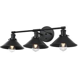 PASSICA DECOR 3 Light Sconce Vintage Wall Light Industrial Vanity Lighting Fixture Retro Sconce Bathroom Living Room