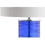JONATHAN Y JYL4017D-SET2 Cole 27.5'' Modern Fused Glass Cylinder LED Lamp Transitional,Coastal,Glam for Bedroom, Living Room, Office, College Dorm, Coffee Table, Bookcase, Cobalt, 2 Piece