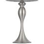 OYEARS Modern Table Lamps Set of 2 for Bedroom 24.25“ Bedside Sliver Lamps for Living Room Nightstand Table Lamps with Dark Grey Shade Brushed Nickel OYEARS Modern Table Lamps Set of 2 for Bedroom 24.25“ Bedside Sliver Lamps for Living Room Nightstand Table Lamps with Dark Grey Shade Brushed Nickel