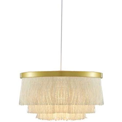 Saimmaa Romantic Tassel Pendant Lighting Chandeliers Creative Modern Ceiling Lights 3 Tiers in White