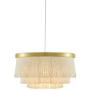 Saimmaa Romantic Tassel Pendant Lighting Chandeliers Creative Modern Ceiling Lights 3 Tiers in White
