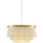 Saimmaa Romantic Tassel Pendant Lighting Chandeliers Creative Modern Ceiling Lights 3 Tiers in White