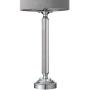 OYEARS Crystal Table Lamp Set of 2 for Bedroom 27.75” Modern Table Lamp for Living Room Office Bedside Table Lamp for Reading Grey