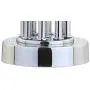 JONATHAN Y JYL2025A Lillian 18'' Metal Mini LED Lamp Transitional,Glam,Traditional,Contemporary for Bedroom, Living Room, Office, College Dorm, Coffee Table, Bookcase, Chrome with White Shade