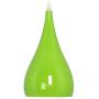 Art Deco Pendant Light E26/27 Base Pendant Light Shade Lamp Fixture Modern Ceiling Hanging Light Dining Room Light Black Metal Pendant Lamp Shades (60W,Grass Green)