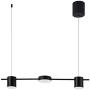 LAKIQ Modern Linear Pendant Lighting Fixture 3/5 Lights LED Chandelier Hanging Ceiling Light for Dining Table Living Room Kitchen Island(Black,3 Lights,Warm Light) LAKIQ Modern Linear Pendant Lighting Fixture 3/5 Lights LED Chandelier Hanging Ceiling Light for Dining Table Living Room Kitchen Island(Black,3 Lights,Warm Light)