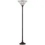 JONATHAN Y JYL8005A Moore Style 68.57'' Torchiere LED Floor Lamp, Tiffany, Traditional for Bedroom, Living Room, Bronze