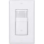 (Pack of 1) White Motion Sensor Light Switch – Neutral Wire Required – Single Pole Only (Not 3-Way) – for Indoor Use – Vacancy & Occupancy Modes – Title 24, UL Certified – Adjustable Timer