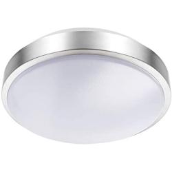 Lineway Motion Sensing Ceiling Light Indoor/Outdoor LED Flush Mount Light Fixture 15W 3000K Ceiling Lamp Radar Sensor for Bathroom Hallway Stairway Garage Porch, 100 Watt Equivalent (Warm White)